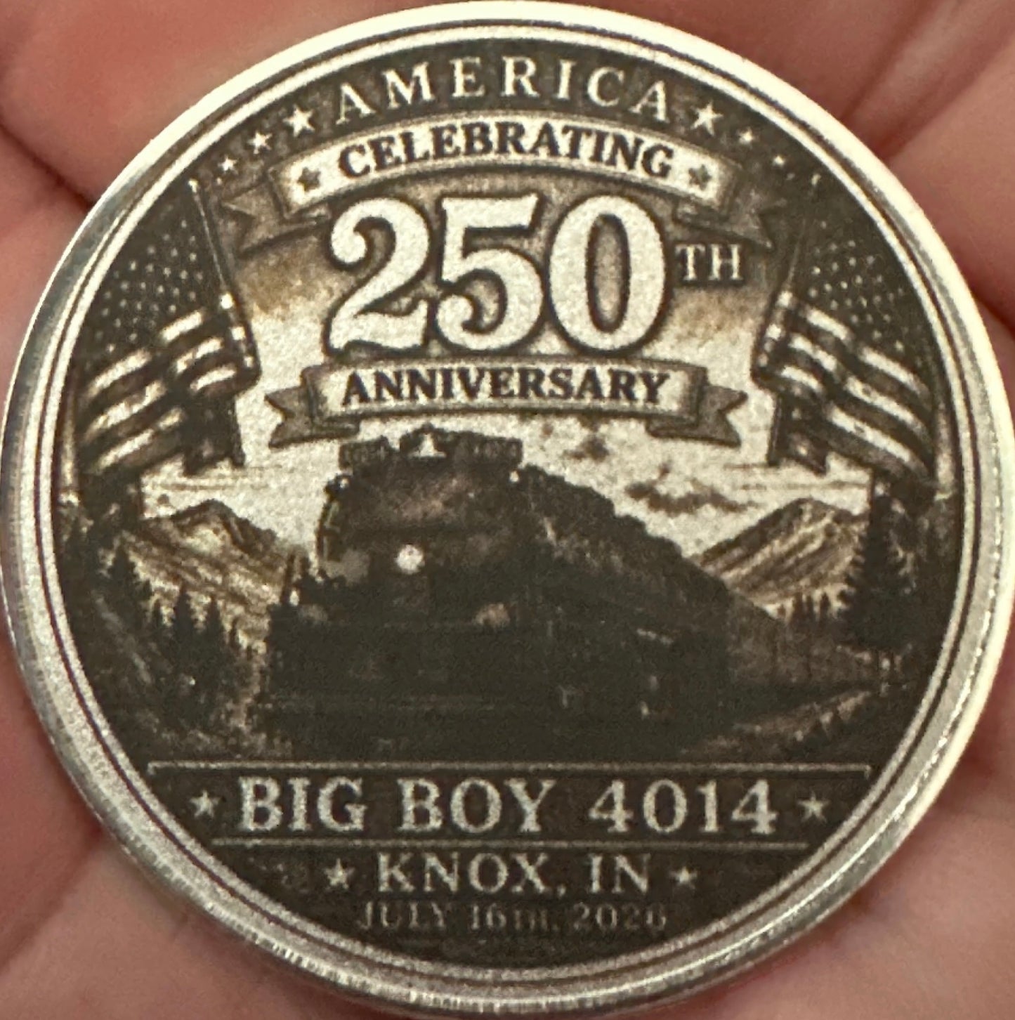 Big Boy 4014 Commemorative Challenge Coin