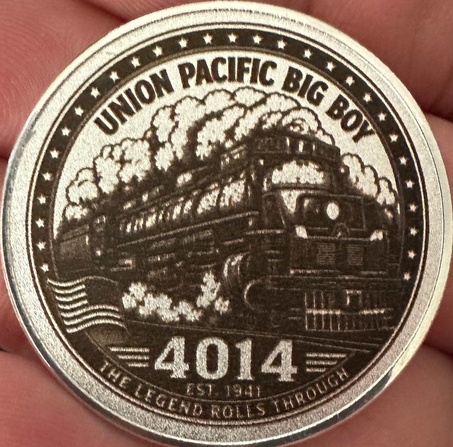Big Boy 4014 Commemorative Challenge Coin